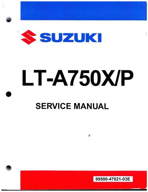 Suzuki lt a750x p king quad digital workshop repair manual 2008 2009. - Honda sh 300 manuale di riparazione.