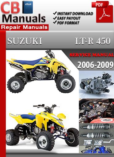 Suzuki lt r450 ltr450 2006 workshop service repair manual. - Delmar standard textbook of electricity instructor manual.