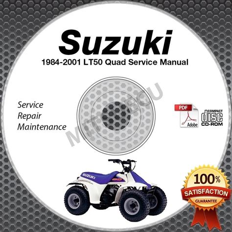 Suzuki lt50 service manual repair 1984 2001 lt 50. - Coats 10 10 tire machine manual.