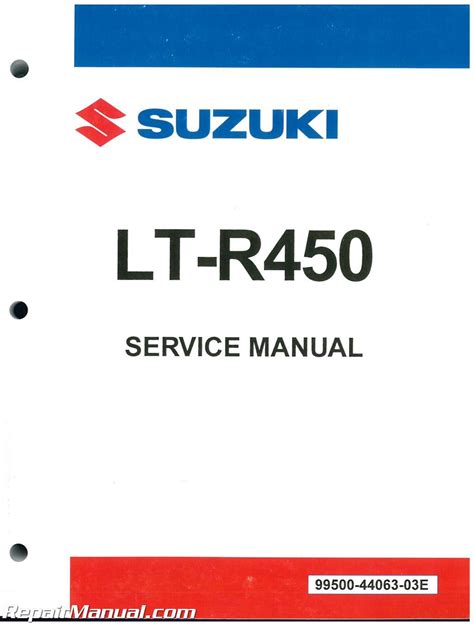 Suzuki ltr450 lt r450 2007 repair service manual. - Missbrauch von grundrechten in der demokratie.