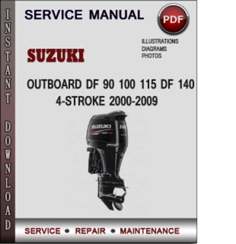 Suzuki outboard motor df 90 100 115 140 service manual. - Manuale di riparazione chrysler grand voyager a604.