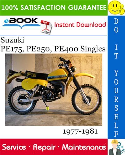 Suzuki pe175 pe250 pe400 workshop manual 1977 1981. - Immigration practitioners handbook 2012 by lynn gaudet.