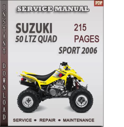 Suzuki quadsport ltz50 manual de mantenimiento ebook gratuito. - Dometic combicool rc 2200 egp user manual.