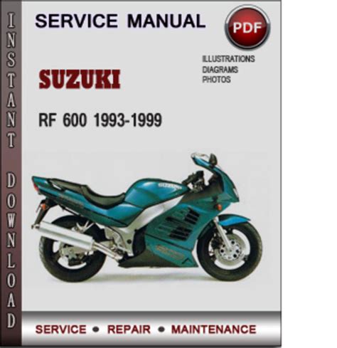 Suzuki rf 600 1993 1999 service repair manual. - Aisin manuale di riparazione cambio automatico citroen.