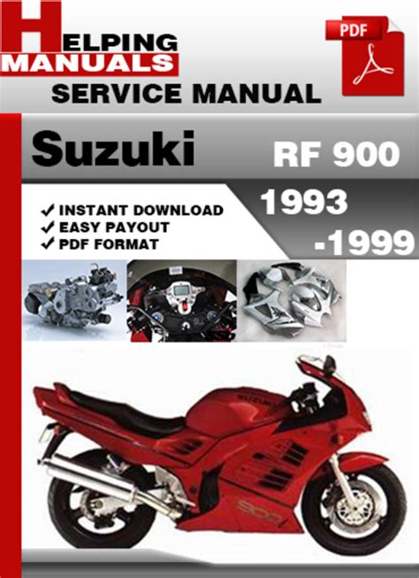 Suzuki rf900 manual de servicio de fábrica 1993 1999. - Honda harmony 1011 riding mower manual.