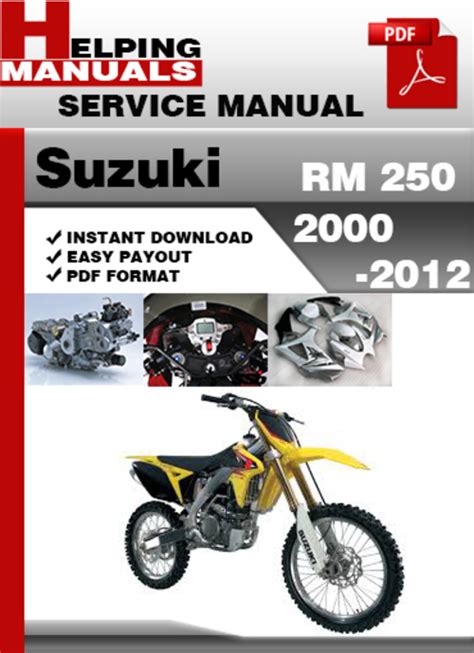 Suzuki rm 250 2010 service manual. - More diversity icebreakers a trainers guide.