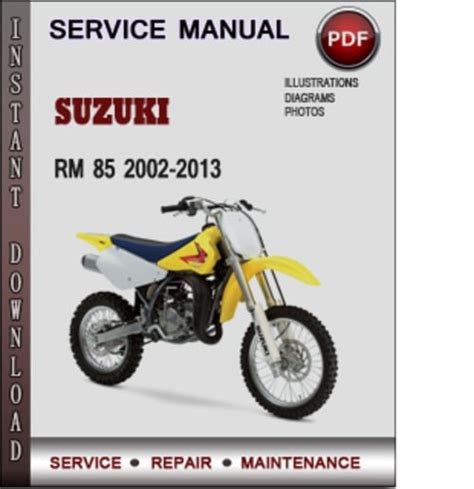 Suzuki rm 85 2002 2013 manuale di servizio riparazioni download. - White-tailed deer 2008 square wall calendar.