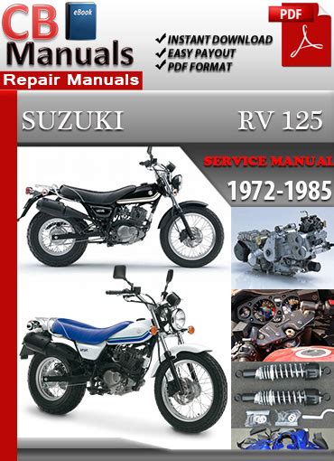 Suzuki rv 125 1972 1985 online service repair manual. - Manual starbucks barista aroma grande coffee maker.