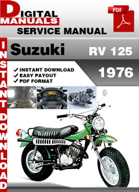 Suzuki rv125 1976 factory service repair manual. - Honda gv100 k1 engine service repair workshop manual download.