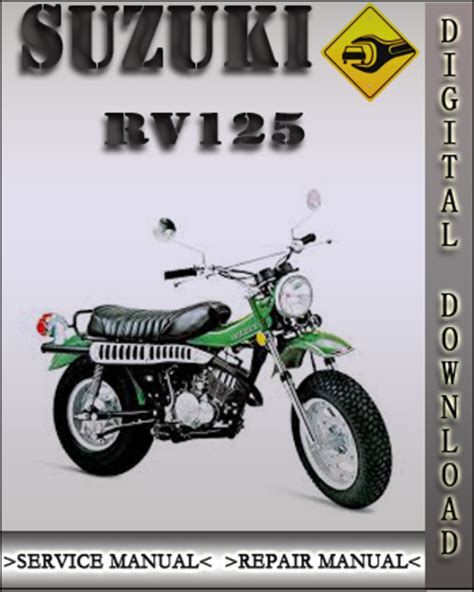 Suzuki rv125 rv 125 1972 repair service manual. - Parts guide manual bizhub pro c6501.