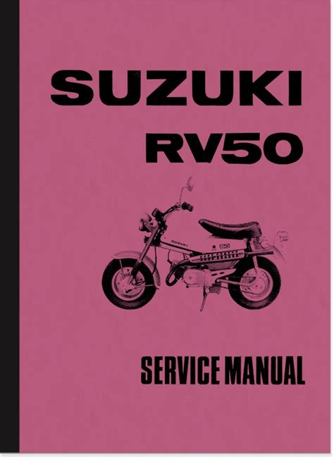 Suzuki rv50 rv 50 service manual download 5 9 mb diy factory service repair maintenance manual. - Suzuki gz250 gz 250 manuale di servizio.