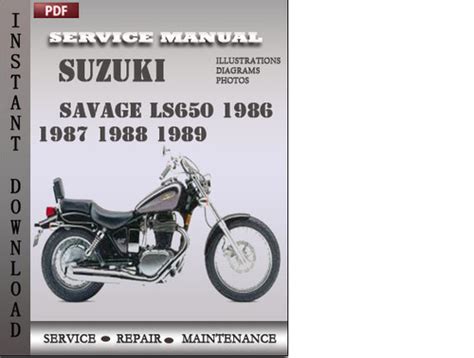 Suzuki savage ls650 1986 1987 1988 1989 factory service repair manual. - Handbook of heterogeneous catalysis 8 vols.