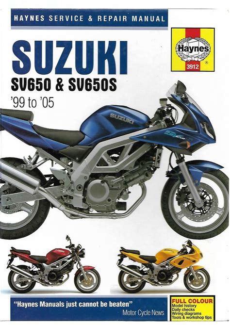 Suzuki sv650s sv 650s 1999 2000 service reparaturanleitung. - Scarabeo 50 ie shop manual 2003 2006.