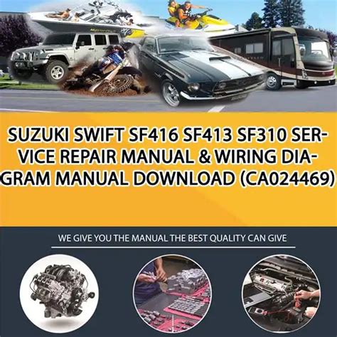 Suzuki swift sf416 sf413 sf310 service reparaturanleitung schaltplan handbuch. - Nilsson riedel electric circuit 9th edition solutions.