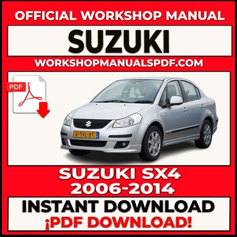 Suzuki sx4 2006 2009 workshop service repair manual. - Los siete libros de l'archidoxia magica.