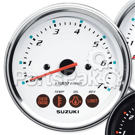 Suzuki tachometer. M.  Full scale 7000 Monitor your Suzuki outboard with a multi functio...