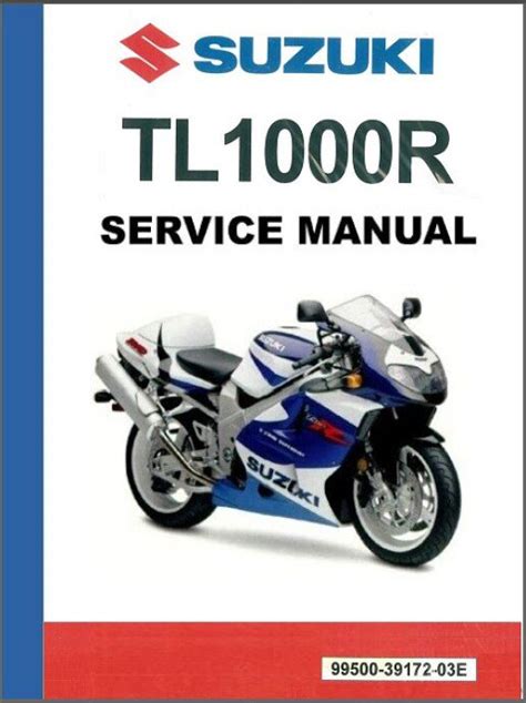 Suzuki tl1000r tl 1000r 2001 repair service manual. - Manuale di riparazione del genaratore isuzu.