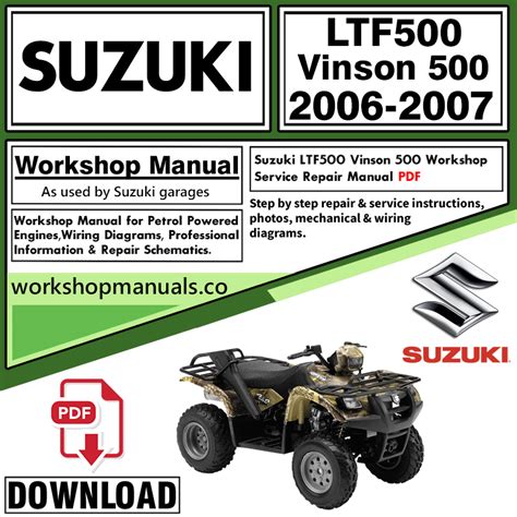 Suzuki vinson lta 500 f manual. - 1985 winnebago chieftain 22 manual 97268.