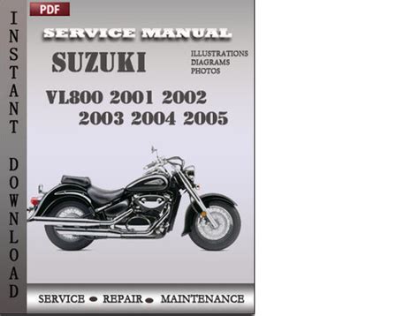 Suzuki vl800 2001 2002 2003 2004 2005 factory service repair manual download. - Volvo penta md 2020 manuale di servizio.