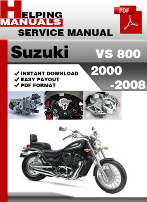 Suzuki vs 800 2000 2008 service repair manual download. - Yamaha f6 f8 outboard service repair manual.