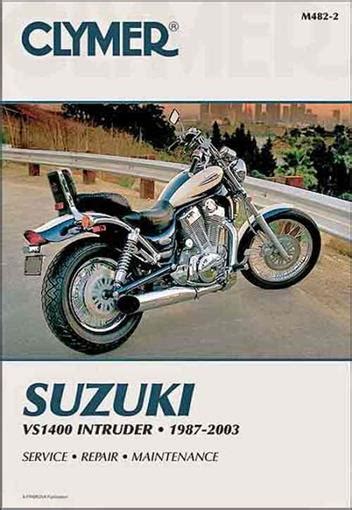 Suzuki vs1400 intruder 1987 to 2003 repair manual. - Owner manual 500 lanz john deere.