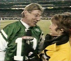Suzy kolber joe namath. Rock bottom for Joe Namath came as so much of his life in football did: with a national TV audience watching. It happened during an interview with ESPN's Suzy Kolber during a game between the New ... 