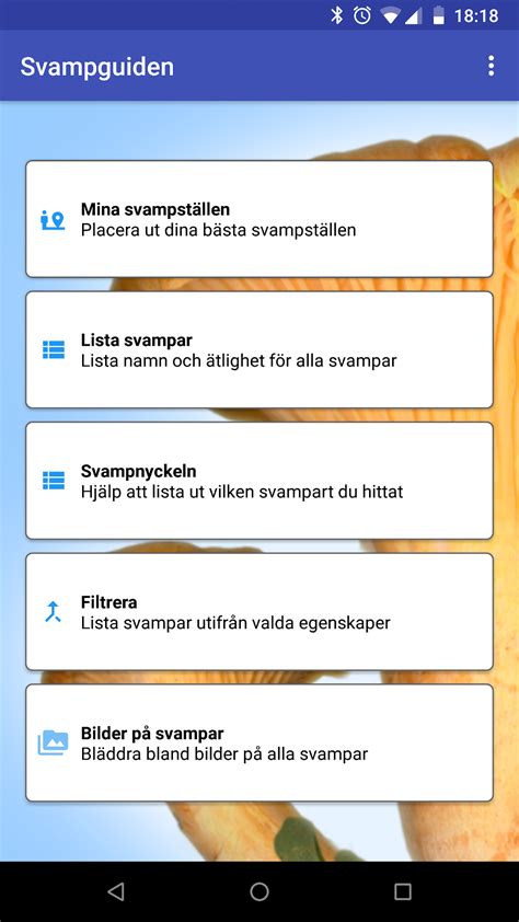 Svampguiden android 18.  Svampguiden 3.  Explore features, user data, and m...