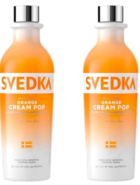 Svedka’s Orange Cream Pop Vodka Tastes Just Like A …