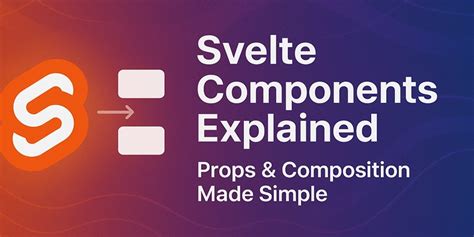 Svelte dynamic components.  In this tutorial, we&rsquo;ll explore how to insta...