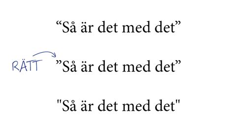 Svenska citattecken