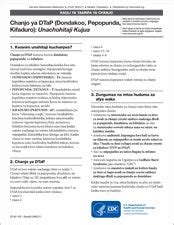 Swahili (Kiswahili) language Vaccine Information Statements - immunize.org