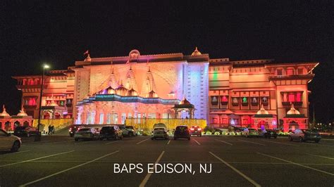BAPS Shri Swaminarayan Mandir in Edison, NJ is a renowned Hi