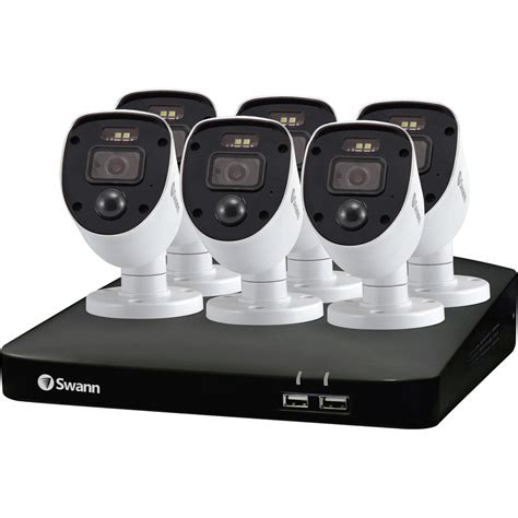 Swann Home DVR Enforcer™ Security Camera System with 1TB HDD, 8 Channel 8 Camera…