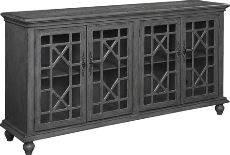 Swansboro II Gray Accent Console - Rooms To Go