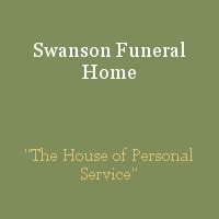 Swansons funeral home.  Loading Loading Obituaries from Swanson Funeral Ho...