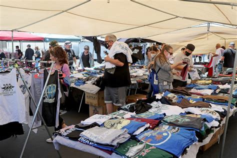 Swap meet oc. In terms of selling used clothes online, Facebook Marketplace is one of the easiest and most straightforward options. The listing process is incredibly easy and has the lowest fee taken out at 5%, or ¢40 for items sold under $8. Facebook Marketplace also offers the benefit of advertising to facebook groups for free. 