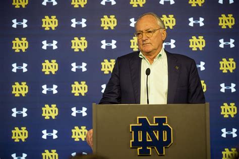 Swarbrick to step down as Notre Dame’s AD next year; NBC Sports’ Peter Bevacqua will take over