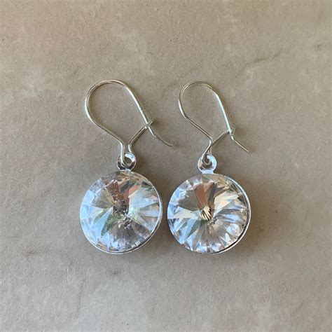 Swarovski Crystal Earring - Etsy