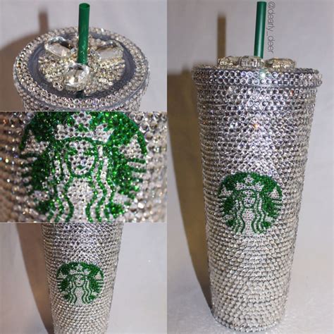 Swarovski Crystal Starbucks Cup - Etsy