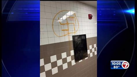 Swastikas found painted in bathroom at Western High School in Davie