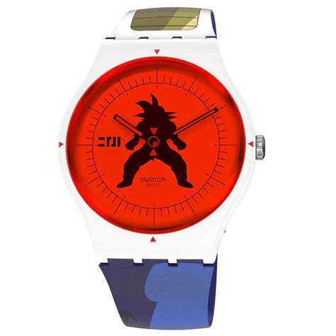 Swatch Dragon Ball Z Vegeta Unisex Watch SUOZ348