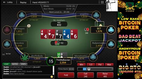 Swc poker. With anonymous accounts, industry-lowest rake, and fast cashouts, SwC Poker offers a player friendly experience that is truly a new style of online poker site. Bitcoin poker, at first, can sound complicated, but it just refers to an online poker site that uses Bitcoin for players to make deposits and receive cash outs. Online poker has been ... 
