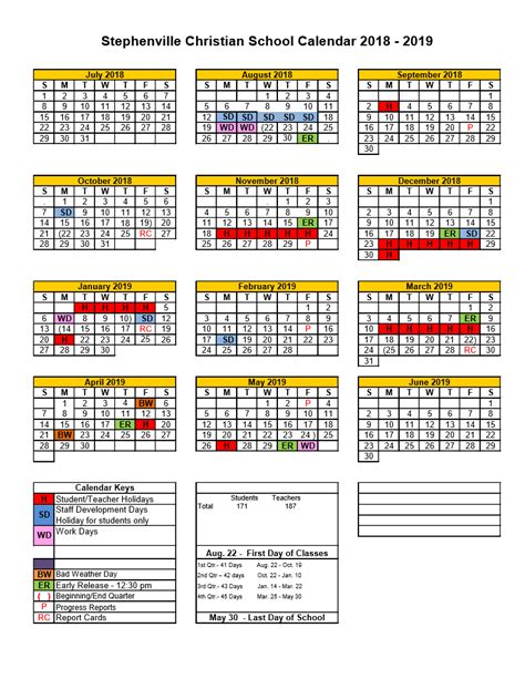 Swcs Calendar
