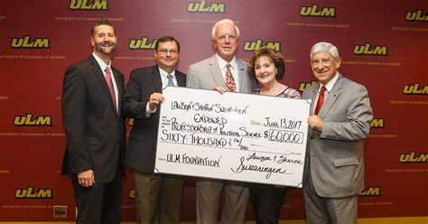 Swearingens establish endowed professorship at ULM - The News …