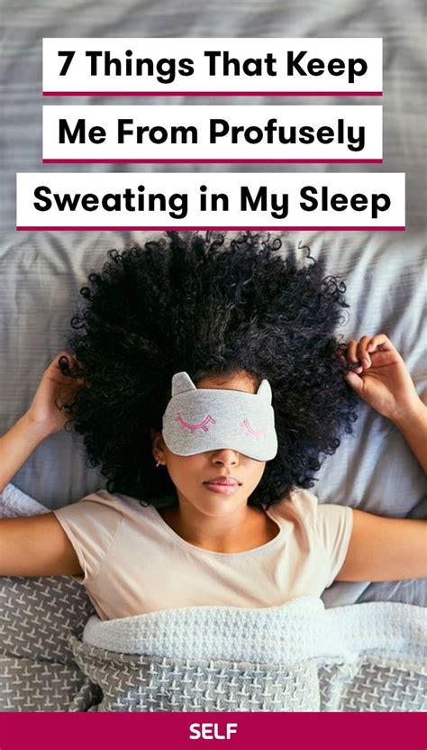 Sweating profusely in sleep