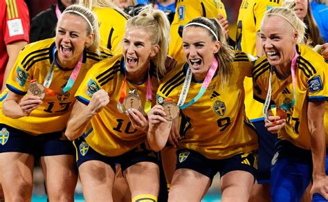 Sweden beats Australia 2-0 to win another bronze medal at the Women’s World Cup