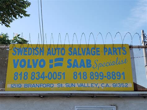 Swedish Auto Salvage Parts Los Angeles CA - Facebook