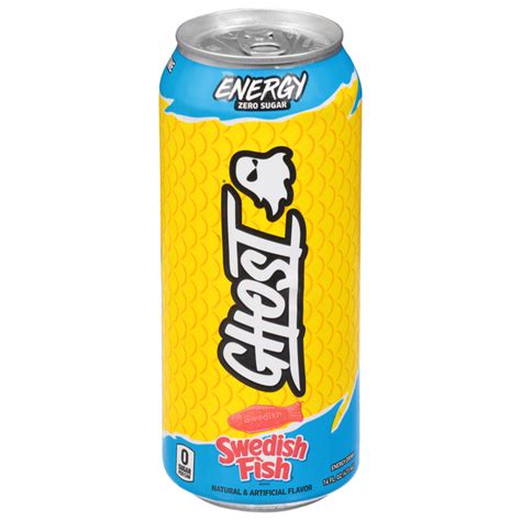 Swedish fish energy drink. Ghost Energy Drink Swedish Fish 473 ml x 12 Pack Cans. 