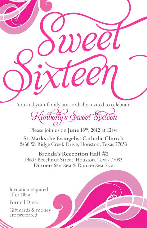 Sweet 16 Wording: A Guide for Meaningful Invitations