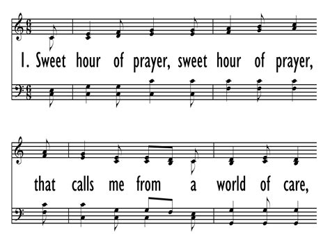 Sweet Hour of Prayer (English) - SingPraises.net